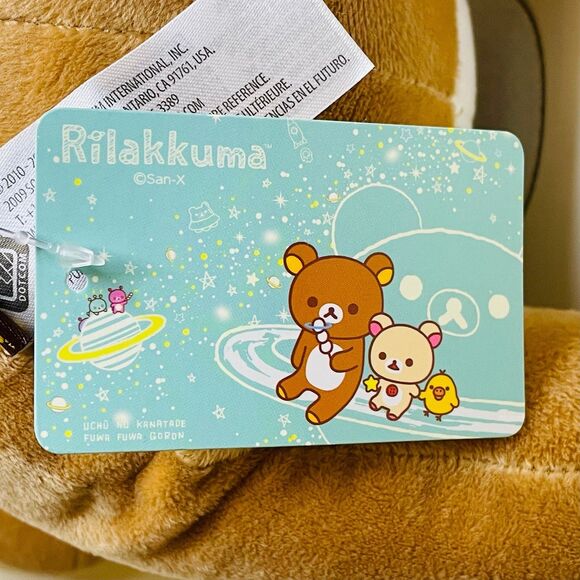 NWT SAN-X BIG Rilakkuma w Saturn Outer Space Collection 14” - Picture 4 of 4